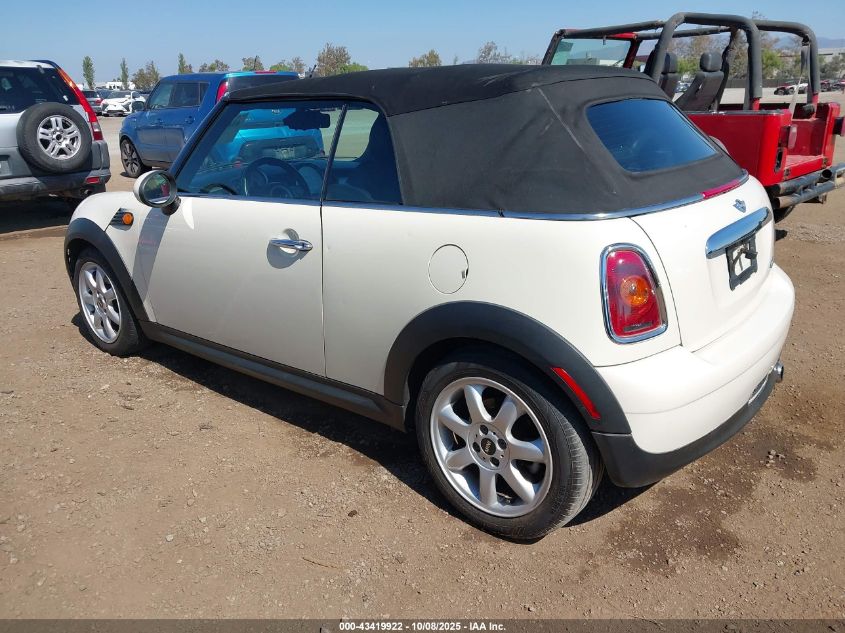 2010 Mini Cooper VIN: WMWMR3C56ATZ18980 Lot: 43419922
