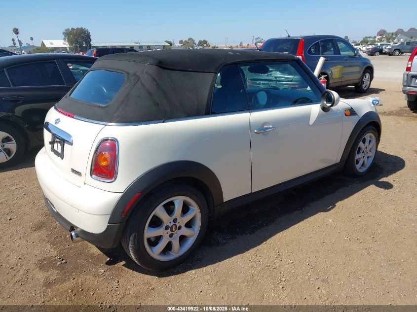 2010 Mini Cooper VIN: WMWMR3C56ATZ18980 Lot: 43419922