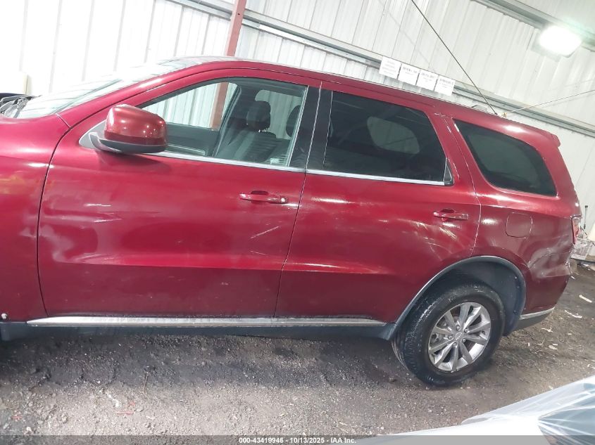 2018 Dodge Durango Sxt Awd VIN: 1C4RDJAG0JC463012 Lot: 43419946