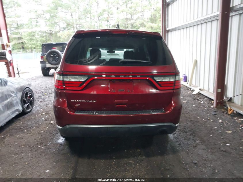 2018 Dodge Durango Sxt Awd VIN: 1C4RDJAG0JC463012 Lot: 43419946