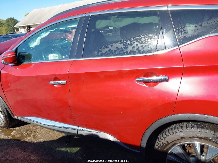 2017 Nissan Murano Platinum/S/Sl/Sv VIN: 5N1AZ2MH9HN105796 Lot: 43419956