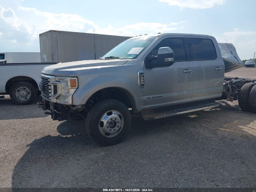 2022 Ford F-350 Lariat VIN: 1FT8W3DT6NEC74952 Lot: 43419973