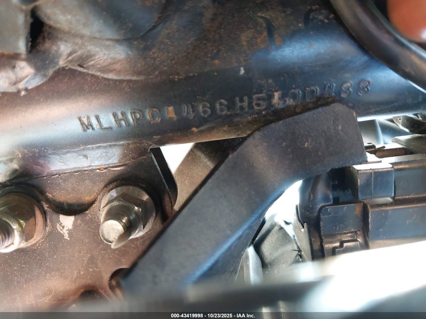 2017 HONDA CBR500 R - MLHPC4466H5400488