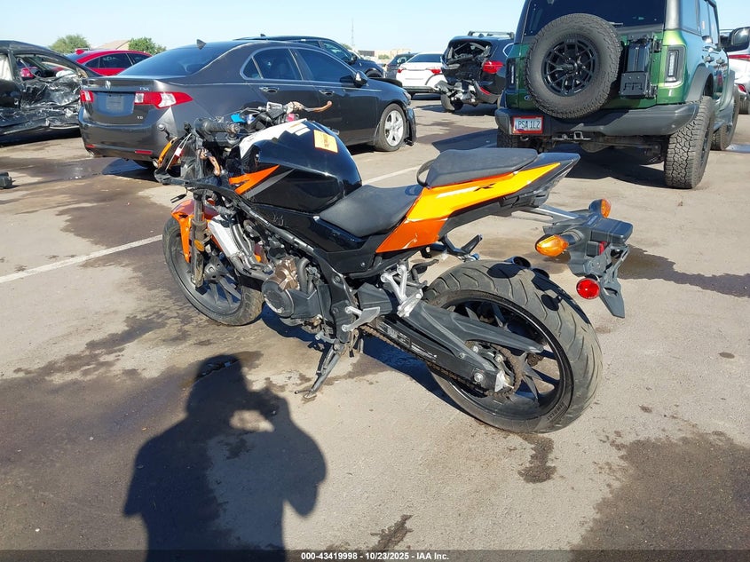 2017 HONDA CBR500 R - MLHPC4466H5400488