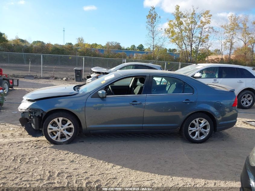 2012 Ford Fusion Se VIN: 3FAHP0HA8CR168362 Lot: 43419999