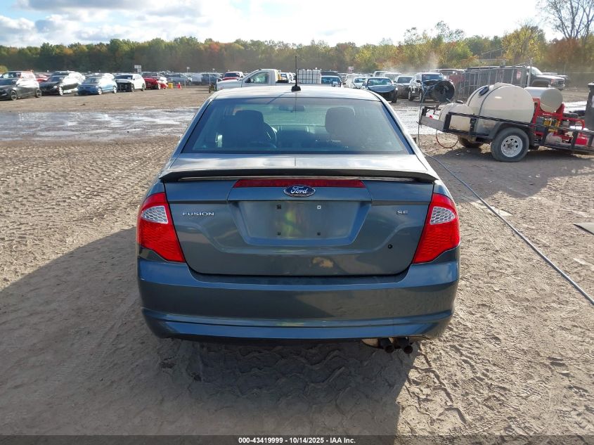 2012 Ford Fusion Se VIN: 3FAHP0HA8CR168362 Lot: 43419999