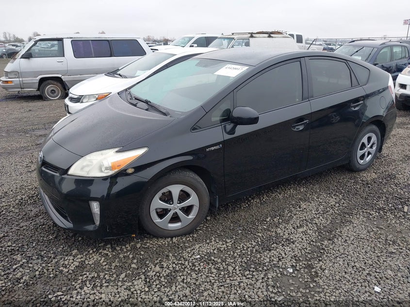JTDKN3DU0C5451817 2012 TOYOTA PRIUS photo no. 2