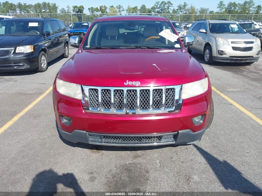 2012 Jeep Grand Cherokee Overland VIN: 1C4RJFCT6CC204107 Lot: 43420055