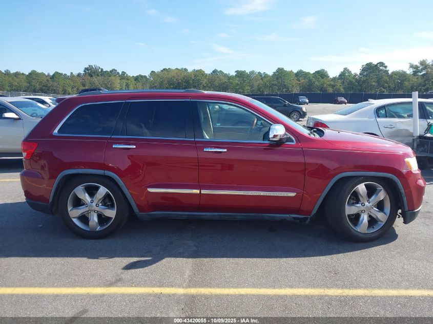 2012 Jeep Grand Cherokee Overland VIN: 1C4RJFCT6CC204107 Lot: 43420055