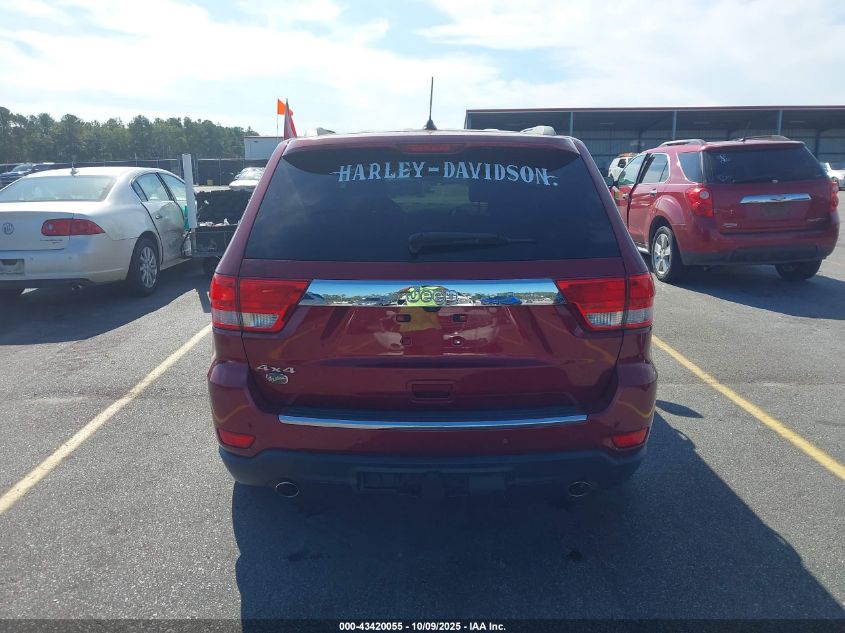 2012 Jeep Grand Cherokee Overland VIN: 1C4RJFCT6CC204107 Lot: 43420055