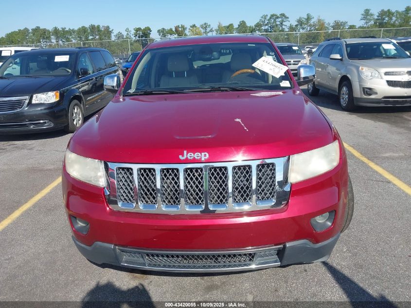 2012 Jeep Grand Cherokee Overland VIN: 1C4RJFCT6CC204107 Lot: 43420055