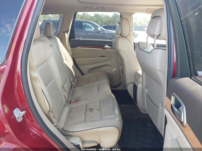 2012 Jeep Grand Cherokee Overland VIN: 1C4RJFCT6CC204107 Lot: 43420055