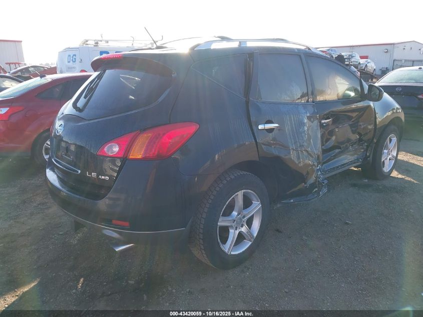 2009 Nissan Murano S/Sl/Le