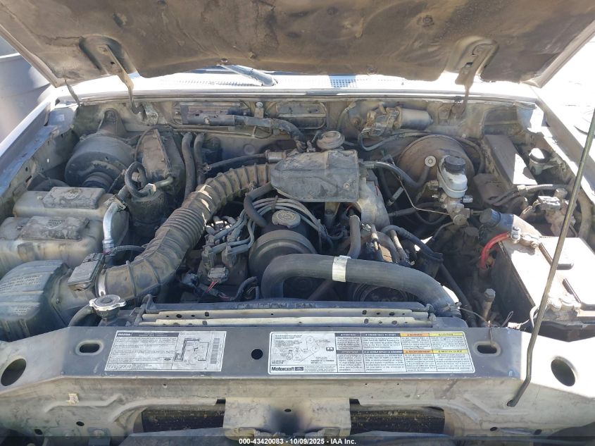 1998 Mazda B2500 Se/Sx VIN: 4F4YR12C8WTM11294 Lot: 43420083