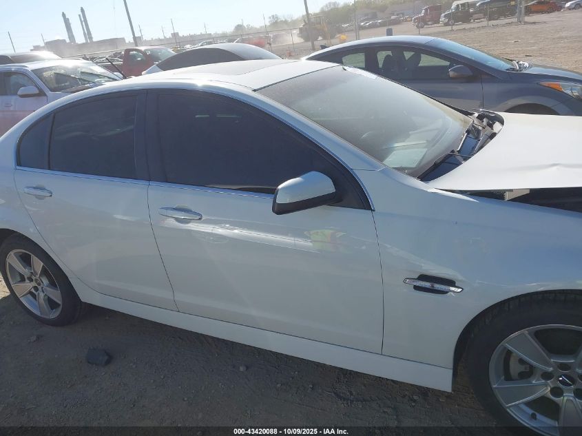 2008 Pontiac G8 Gt VIN: 6G2EC57Y88L149439 Lot: 43420088