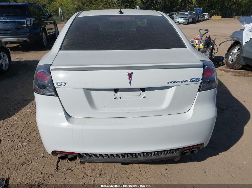 2008 Pontiac G8 Gt VIN: 6G2EC57Y88L149439 Lot: 43420088