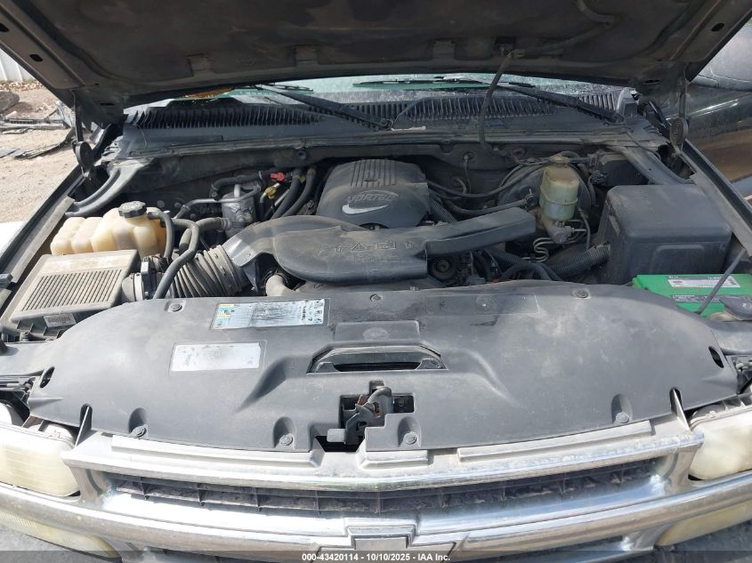 2002 Chevrolet Suburban 1500 Ls VIN: 3GNEC16Z72G185775 Lot: 43420114