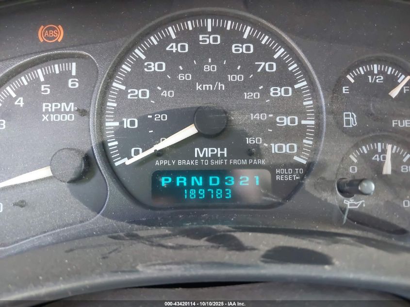 2002 Chevrolet Suburban 1500 Ls VIN: 3GNEC16Z72G185775 Lot: 43420114