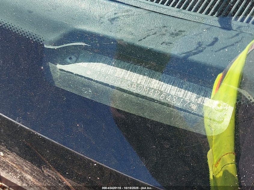 1991 Cadillac Deville VIN: 1G6CD53B0M4264817 Lot: 43420116