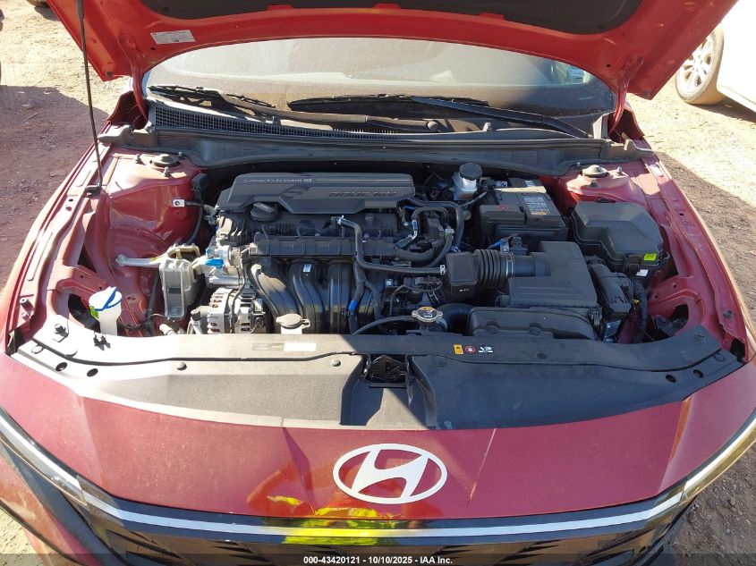 2025 Hyundai Elantra Sel Convenience VIN: KMHLS4DG1SU906025 Lot: 43420121