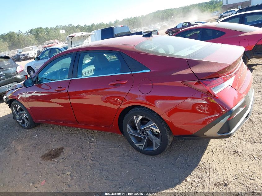 2025 Hyundai Elantra Sel Convenience VIN: KMHLS4DG1SU906025 Lot: 43420121