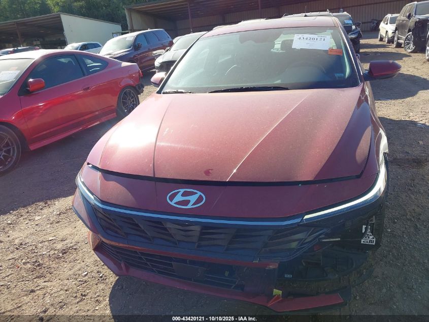 2025 Hyundai Elantra Sel Convenience VIN: KMHLS4DG1SU906025 Lot: 43420121