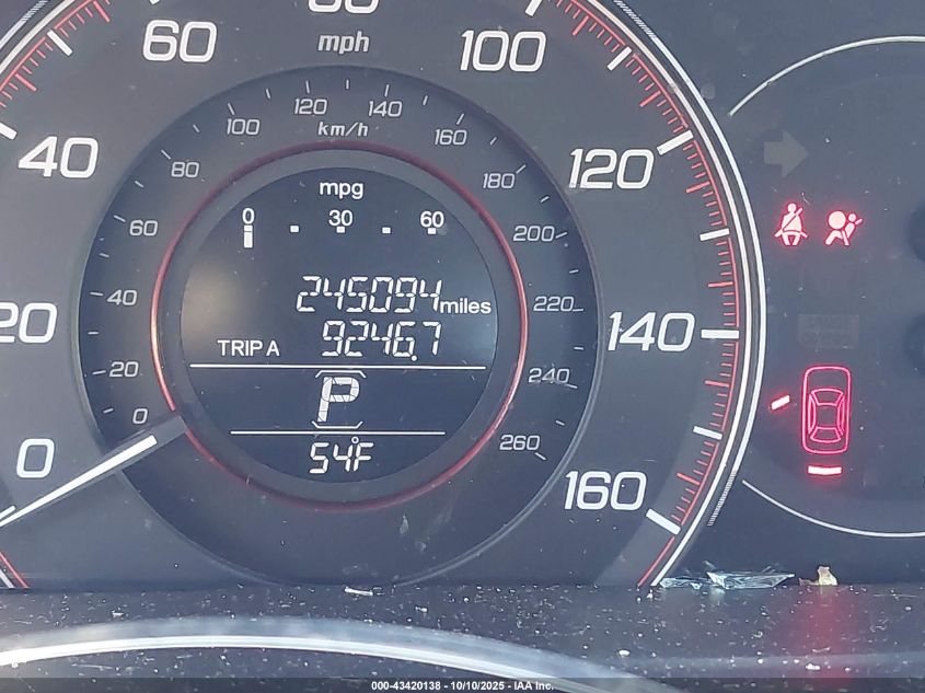 2014 Honda Accord Sport VIN: 1HGCR2F51EA050345 Lot: 43420138