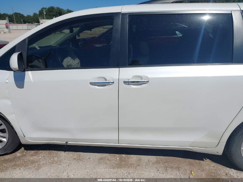 2015 Toyota Sienna Xle 8 Passenger VIN: 5TDYK3DC9FS559751 Lot: 43420144
