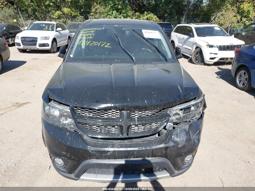 2019 Dodge Journey Gt Awd VIN: 3C4PDDEG1KT712619 Lot: 43420172