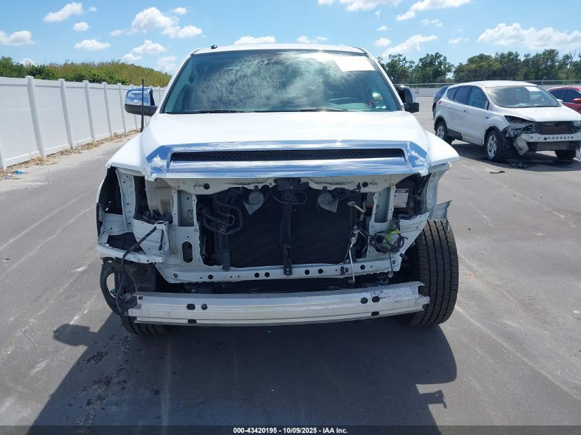 2018 Toyota Tundra Limited 5.7L V8 VIN: 5TFFY5F17JX242406 Lot: 43420195