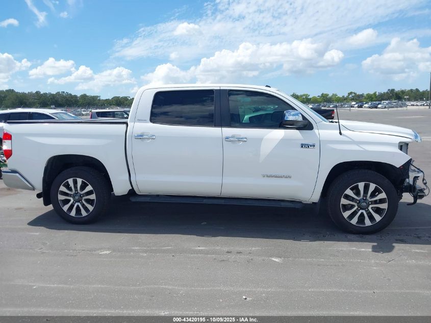 2018 Toyota Tundra Limited 5.7L V8 VIN: 5TFFY5F17JX242406 Lot: 43420195