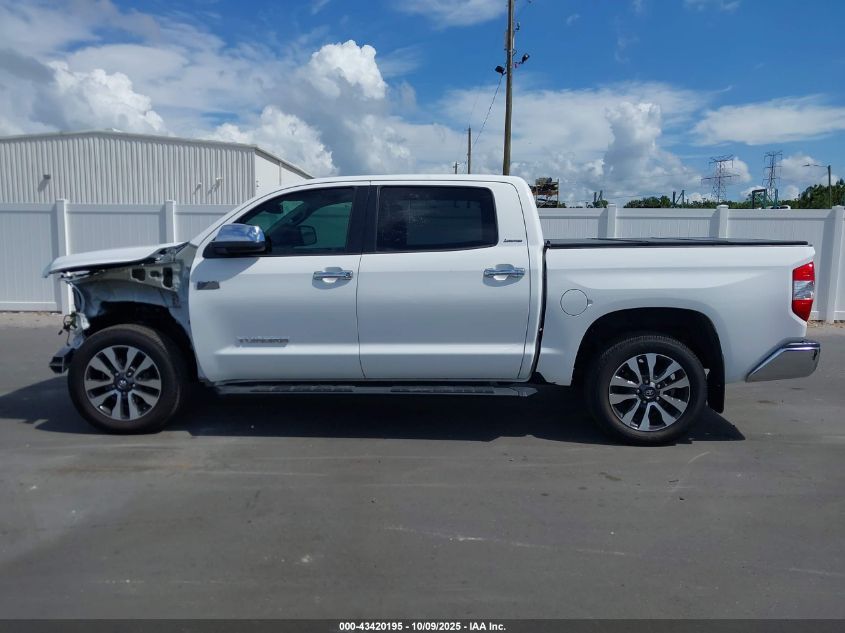 2018 Toyota Tundra Limited 5.7L V8 VIN: 5TFFY5F17JX242406 Lot: 43420195