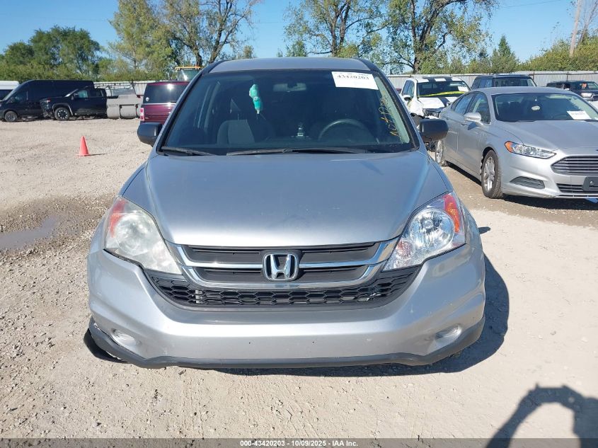 2010 Honda Cr-V Lx VIN: JHLRE3H39AC011817 Lot: 43420203