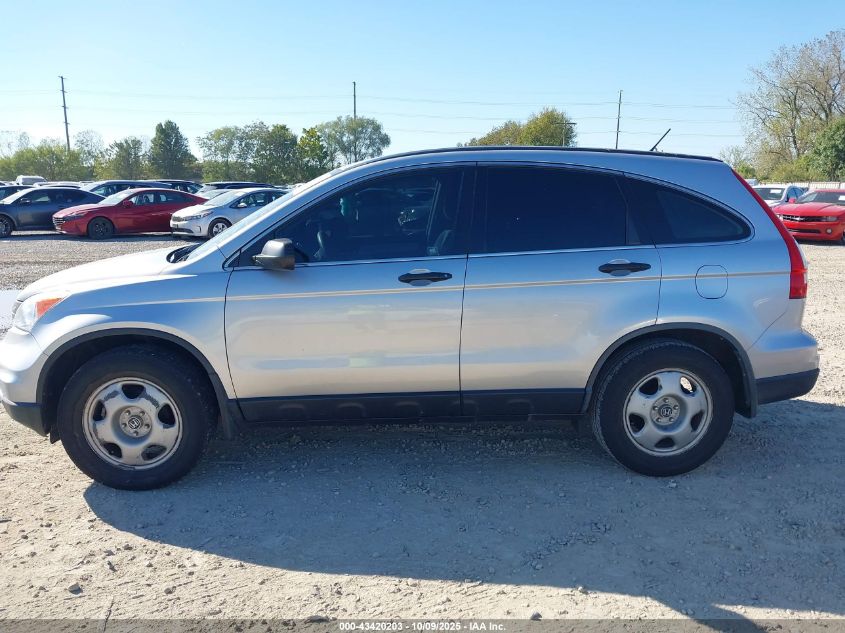 2010 Honda Cr-V Lx VIN: JHLRE3H39AC011817 Lot: 43420203