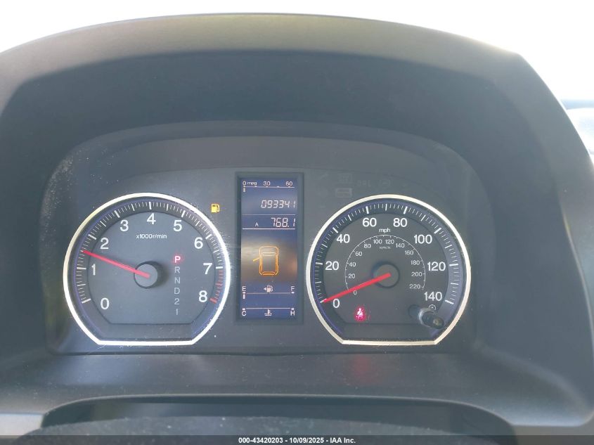 2010 Honda Cr-V Lx VIN: JHLRE3H39AC011817 Lot: 43420203