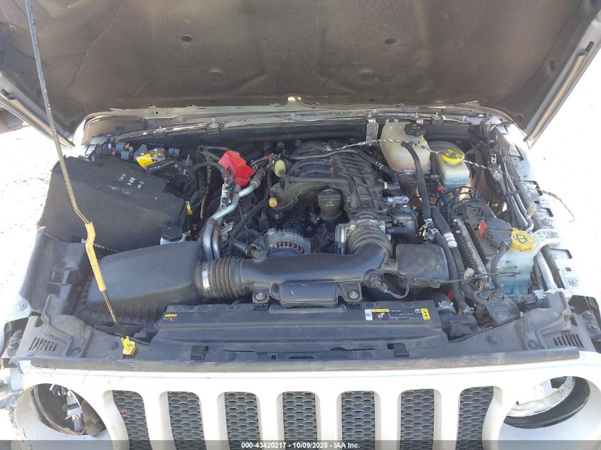 2022 Jeep Wrangler Unlimited Sport S 4X4 VIN: 1C4HJXDG1NW241957 Lot: 43420217