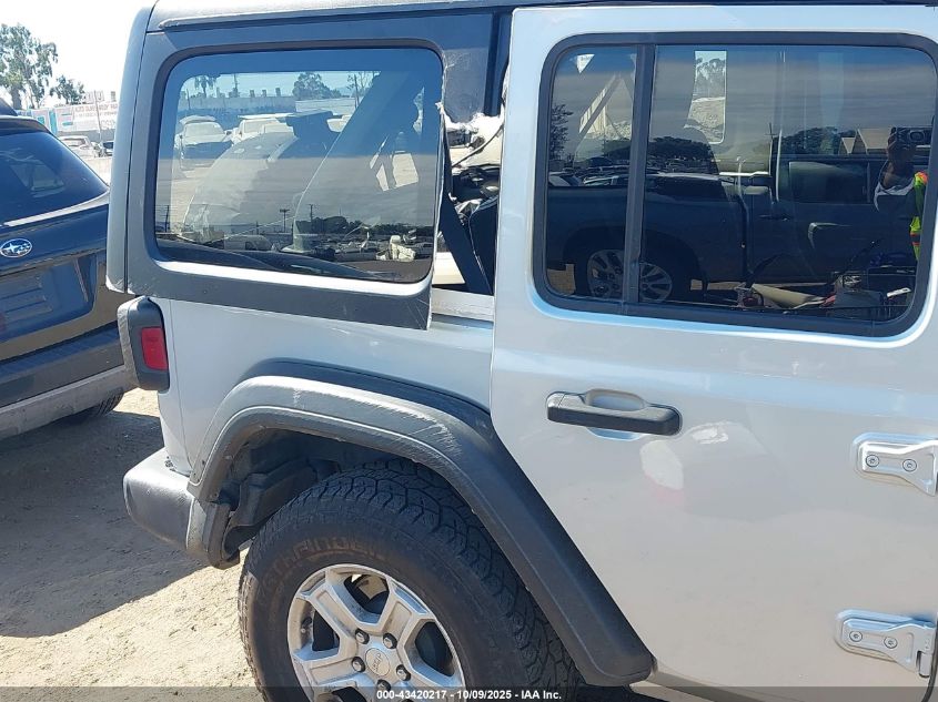 2022 Jeep Wrangler Unlimited Sport S 4X4 VIN: 1C4HJXDG1NW241957 Lot: 43420217