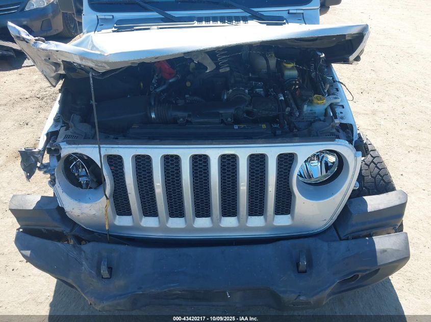 2022 Jeep Wrangler Unlimited Sport S 4X4 VIN: 1C4HJXDG1NW241957 Lot: 43420217