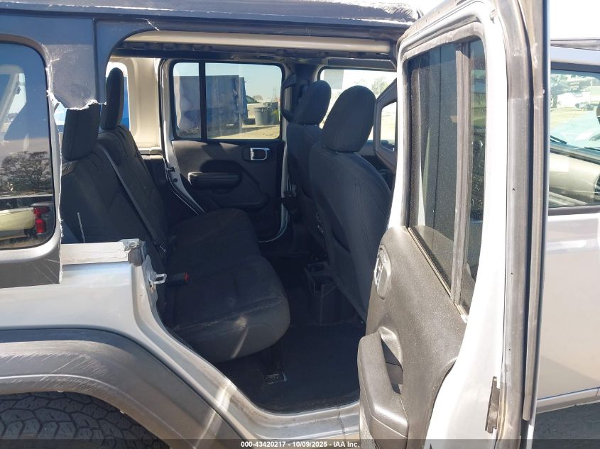 2022 Jeep Wrangler Unlimited Sport S 4X4 VIN: 1C4HJXDG1NW241957 Lot: 43420217