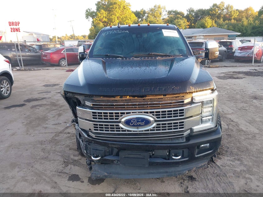2019 Ford F-250 Platinum VIN: 1FT7W2BTXKEF26965 Lot: 43420222