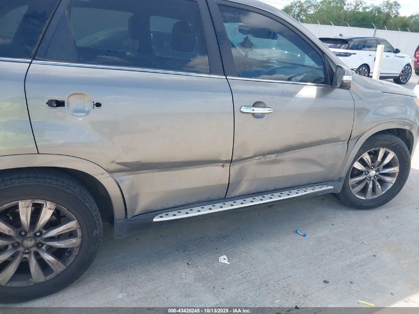 2013 Kia Sorento Sx VIN: 5XYKW4A20DG362456 Lot: 43420245