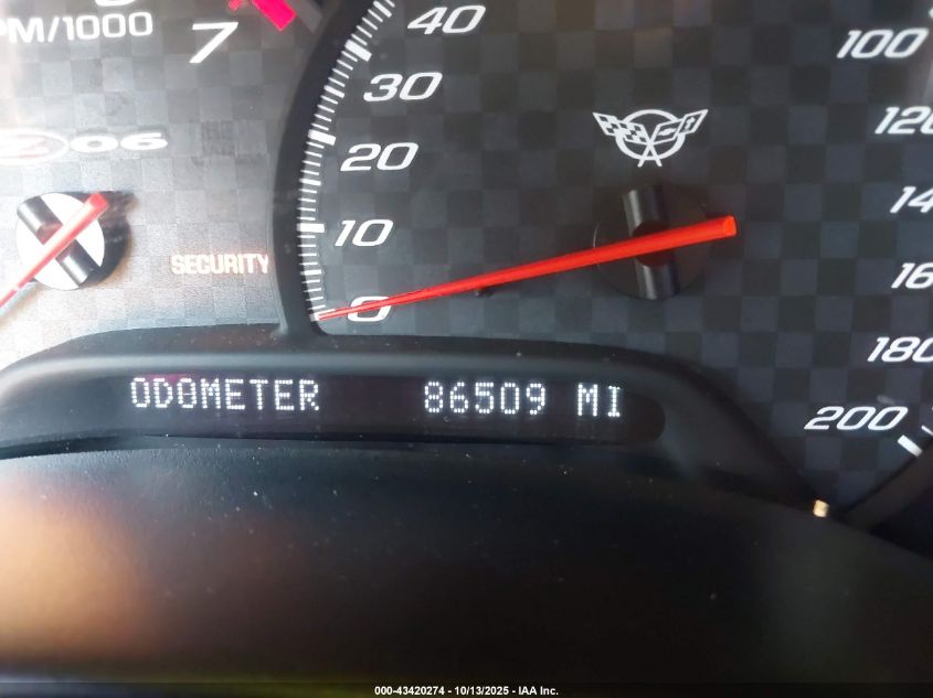 2003 Chevrolet Corvette Z06 Hardtop VIN: 1G1YY12S735124282 Lot: 43420274