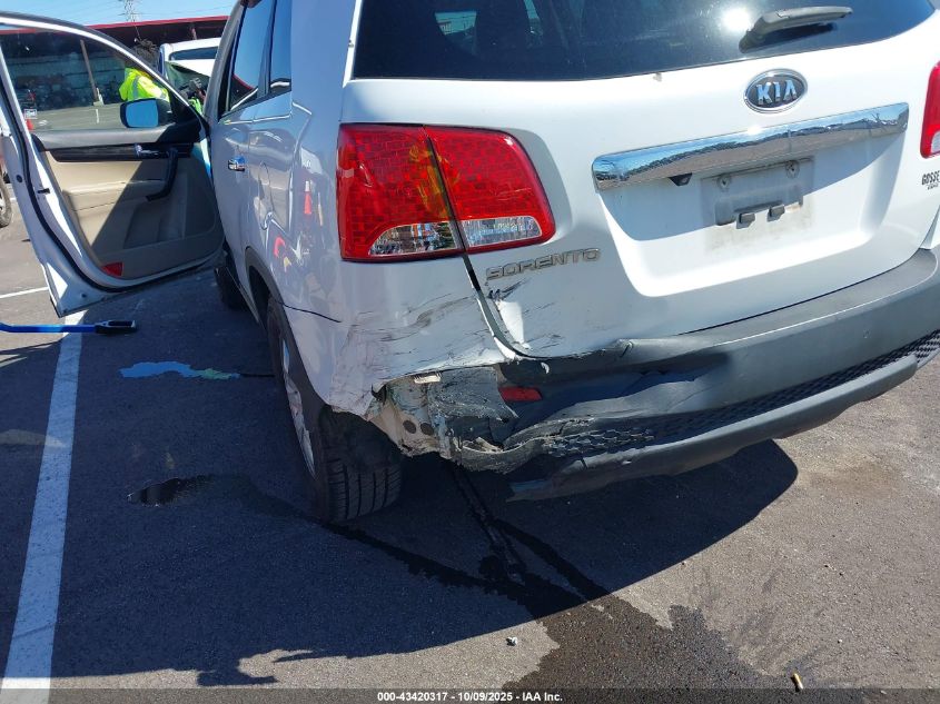 2013 Kia Sorento Lx VIN: 5XYKT3A66DG379784 Lot: 43420317
