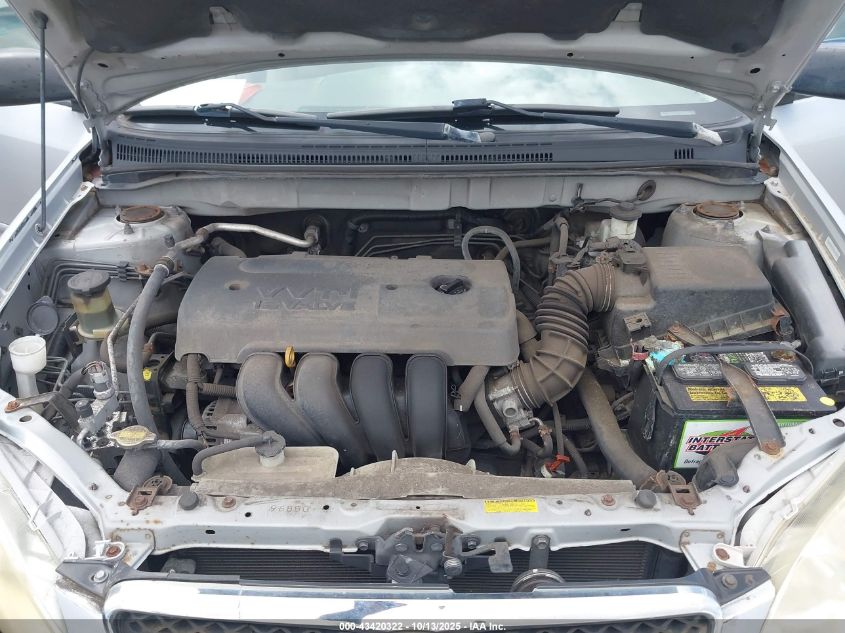 2006 Toyota Corolla Le VIN: 1NXBR32E56Z672139 Lot: 43420322