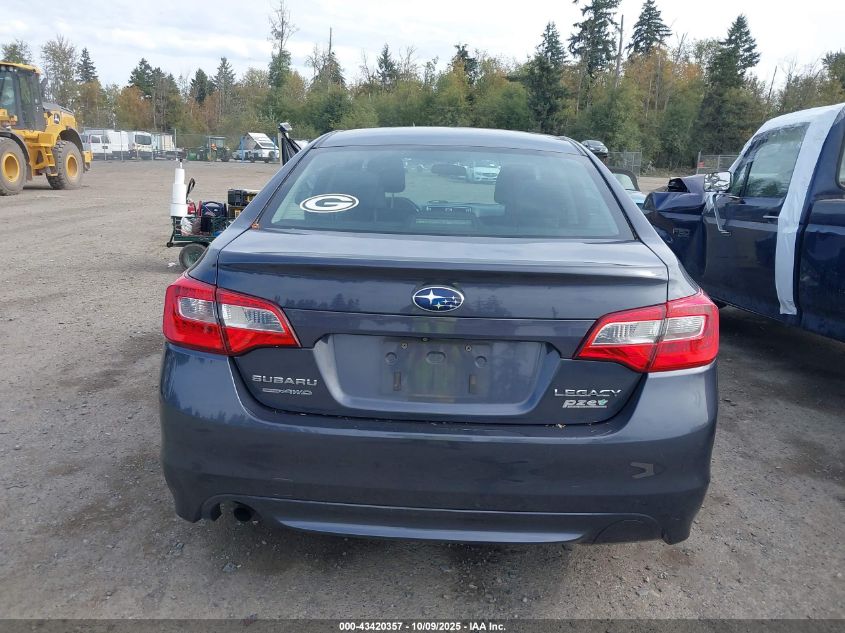2015 Subaru Legacy 2.5I VIN: 4S3BNAA64F3023940 Lot: 43420357