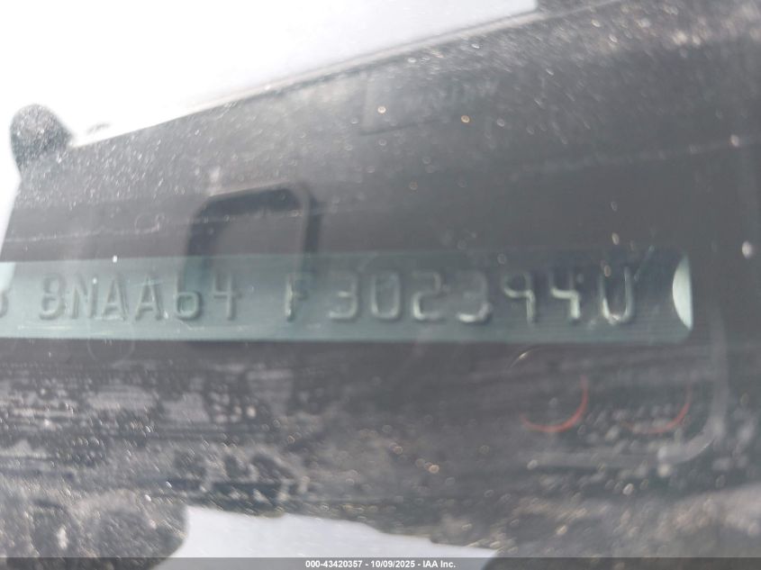 2015 Subaru Legacy 2.5I VIN: 4S3BNAA64F3023940 Lot: 43420357