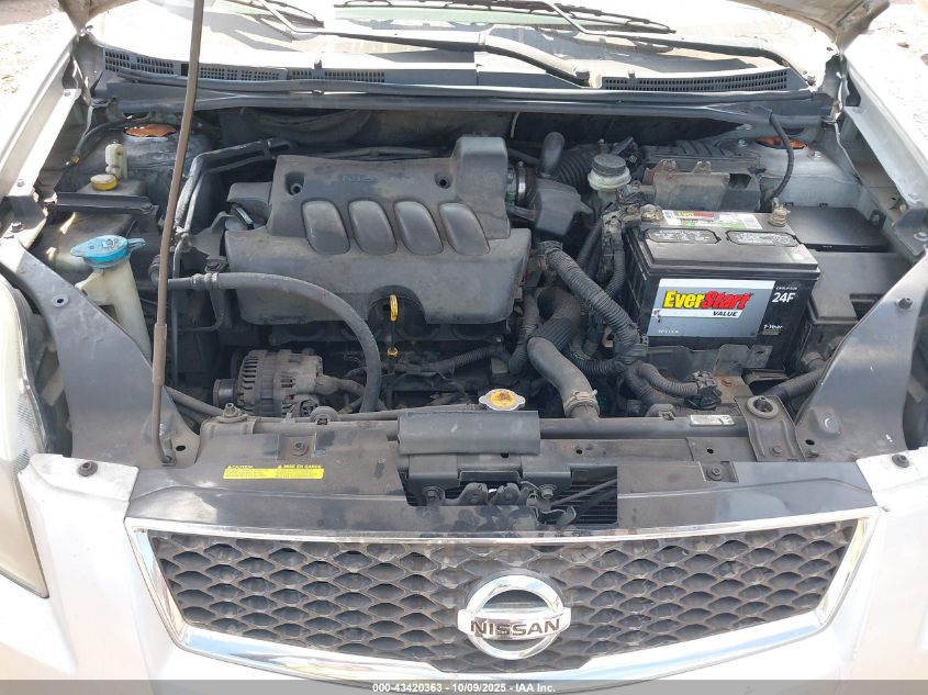 2011 Nissan Sentra 2.0Sr VIN: 3N1AB6AP9BL622263 Lot: 43420363