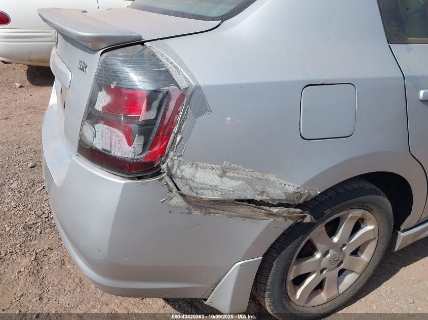 2011 Nissan Sentra 2.0Sr VIN: 3N1AB6AP9BL622263 Lot: 43420363