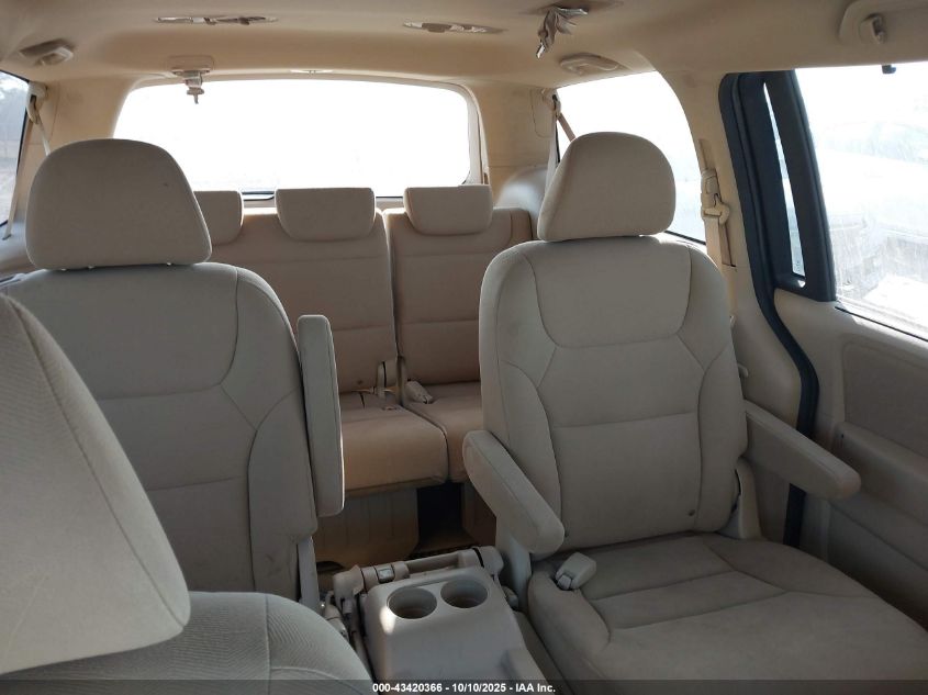 2010 Honda Odyssey Ex VIN: 5FNRL3H49AB005787 Lot: 43420366