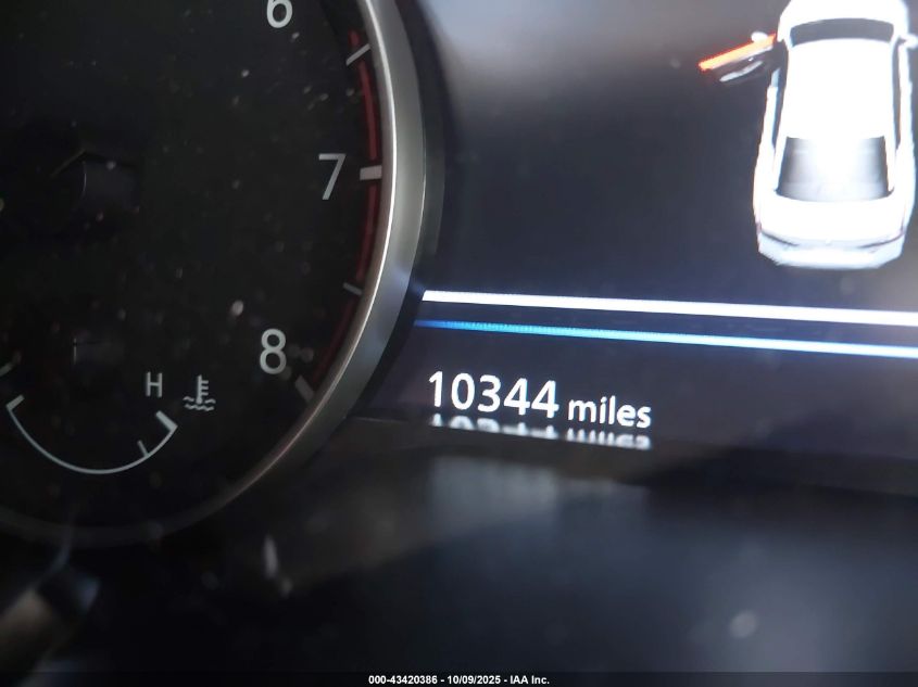 2025 Nissan Altima Sv Fwd VIN: 1N4BL4DV4SN370103 Lot: 43420386